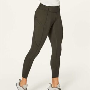 Lululemon Fast and Free 7/8 Running Tights Size 4